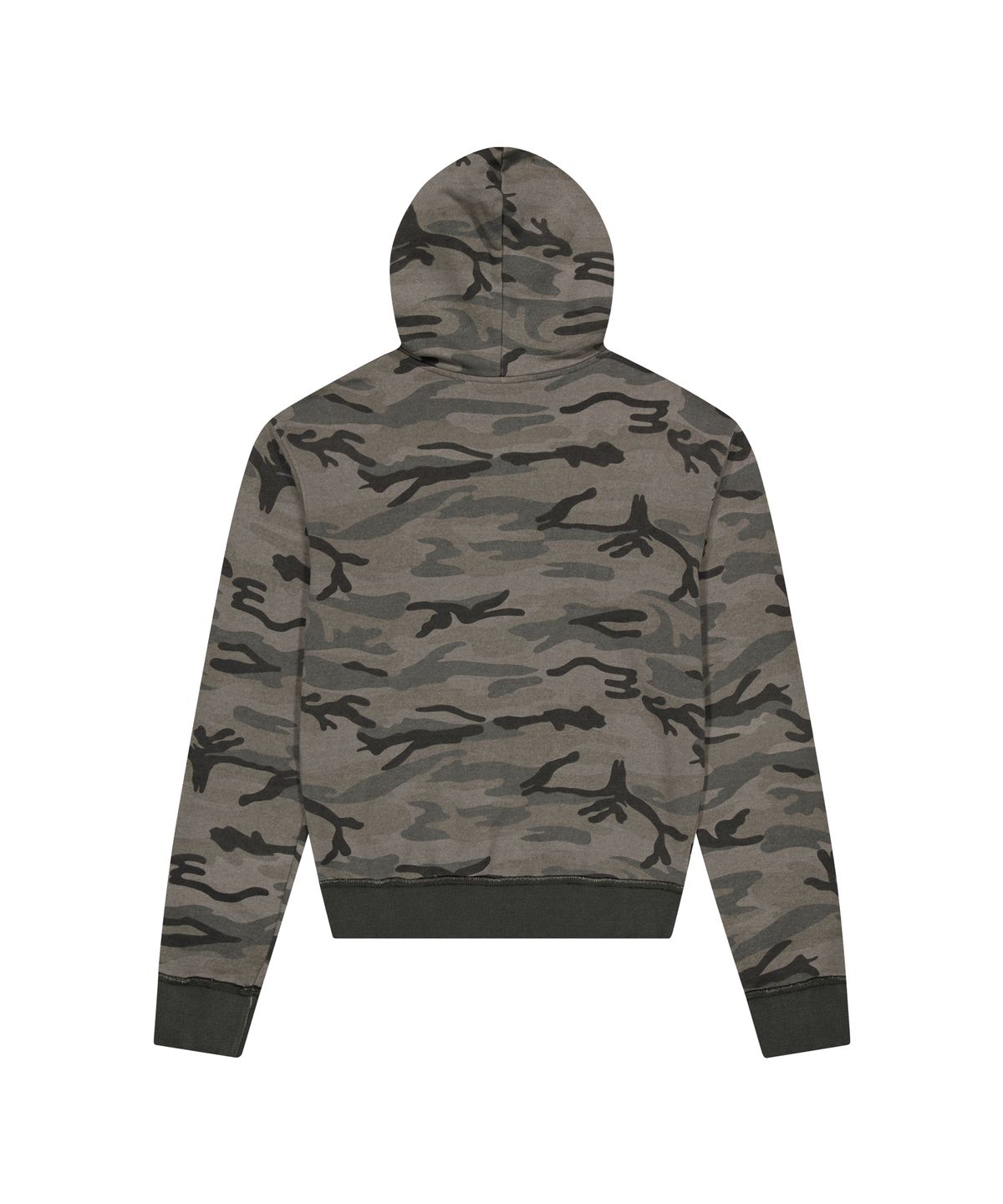 아캄(AAKAM) Contrast Logo Zip-Up Hoodie (Khaki)