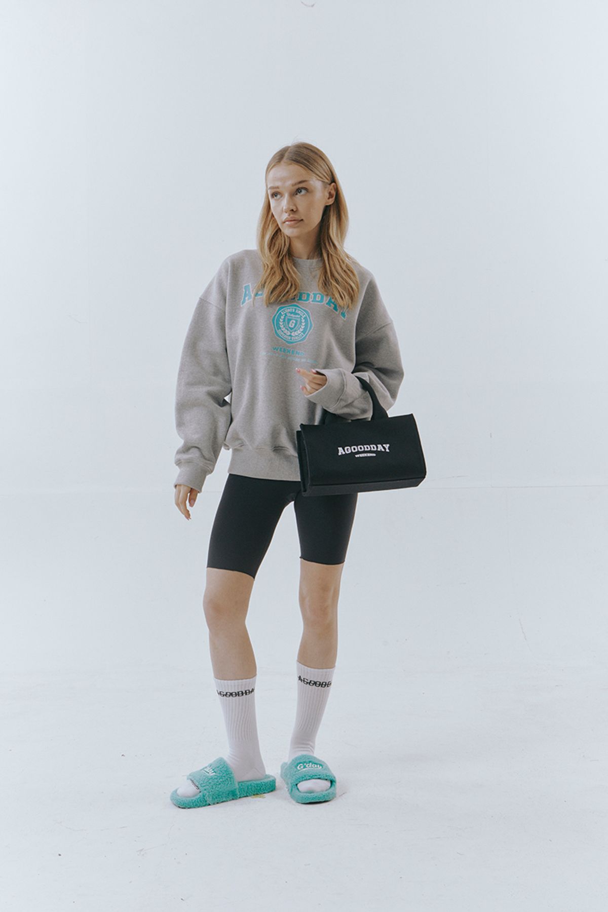 어굿데이(AGOODDAY) weekend canvas totebag (small)