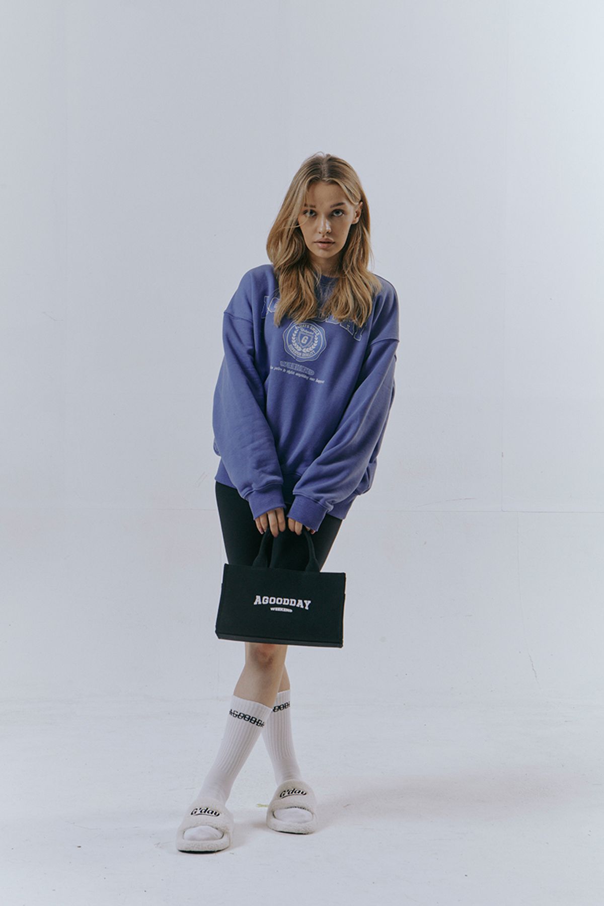 어굿데이(AGOODDAY) weekend canvas totebag (small)