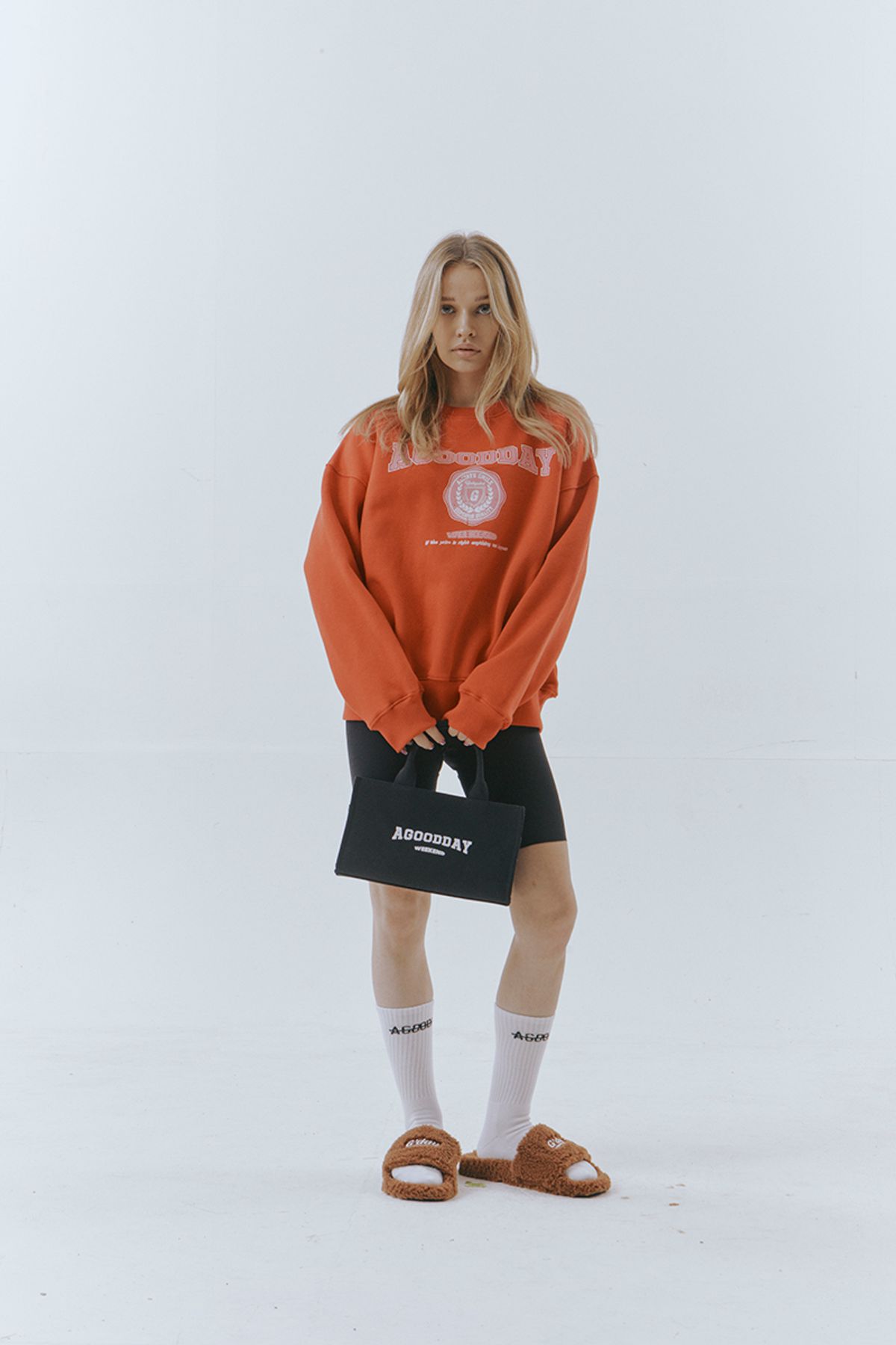 어굿데이(AGOODDAY) weekend canvas totebag (small)