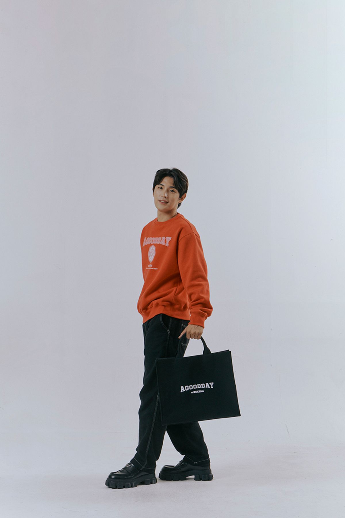 어굿데이(AGOODDAY) weekend canvas totebag (large)