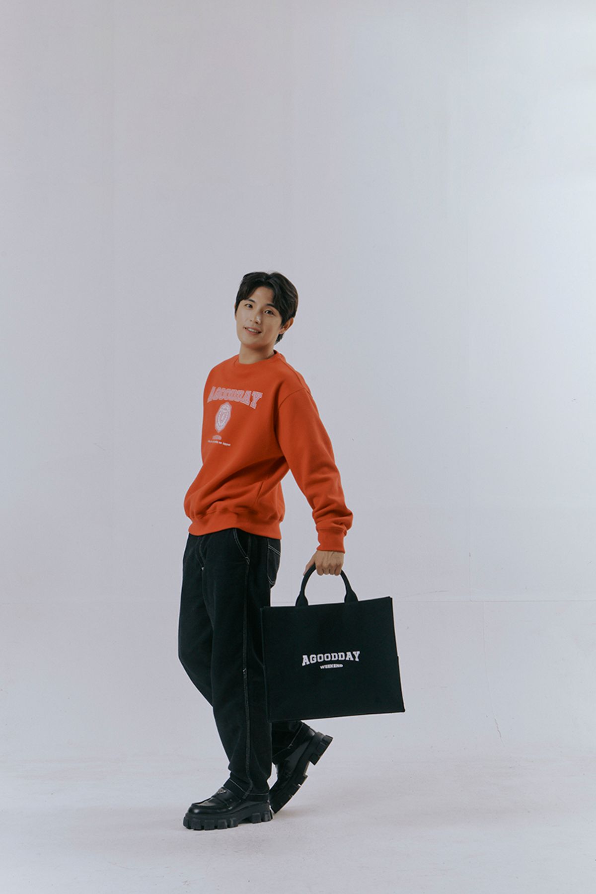 어굿데이(AGOODDAY) weekend canvas totebag (large)