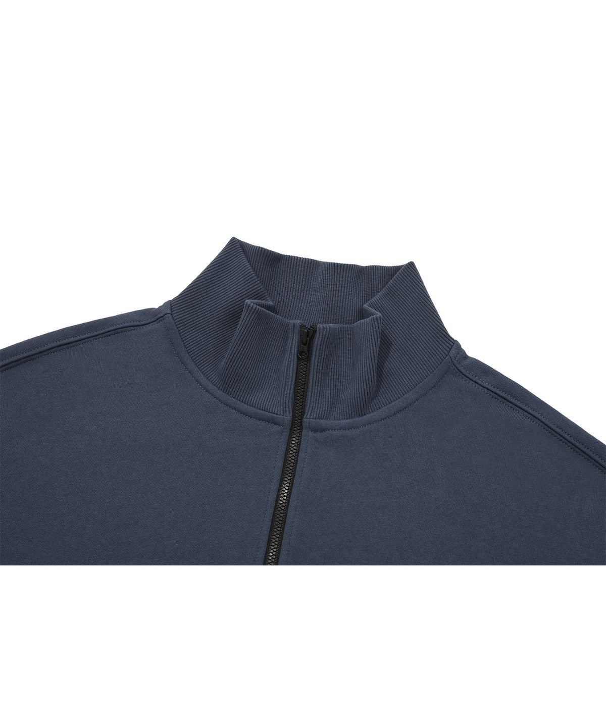 볼컴(VOLCOM) TRUE TO THIS 여성 오버핏 하프집업 맨투맨(네이비)