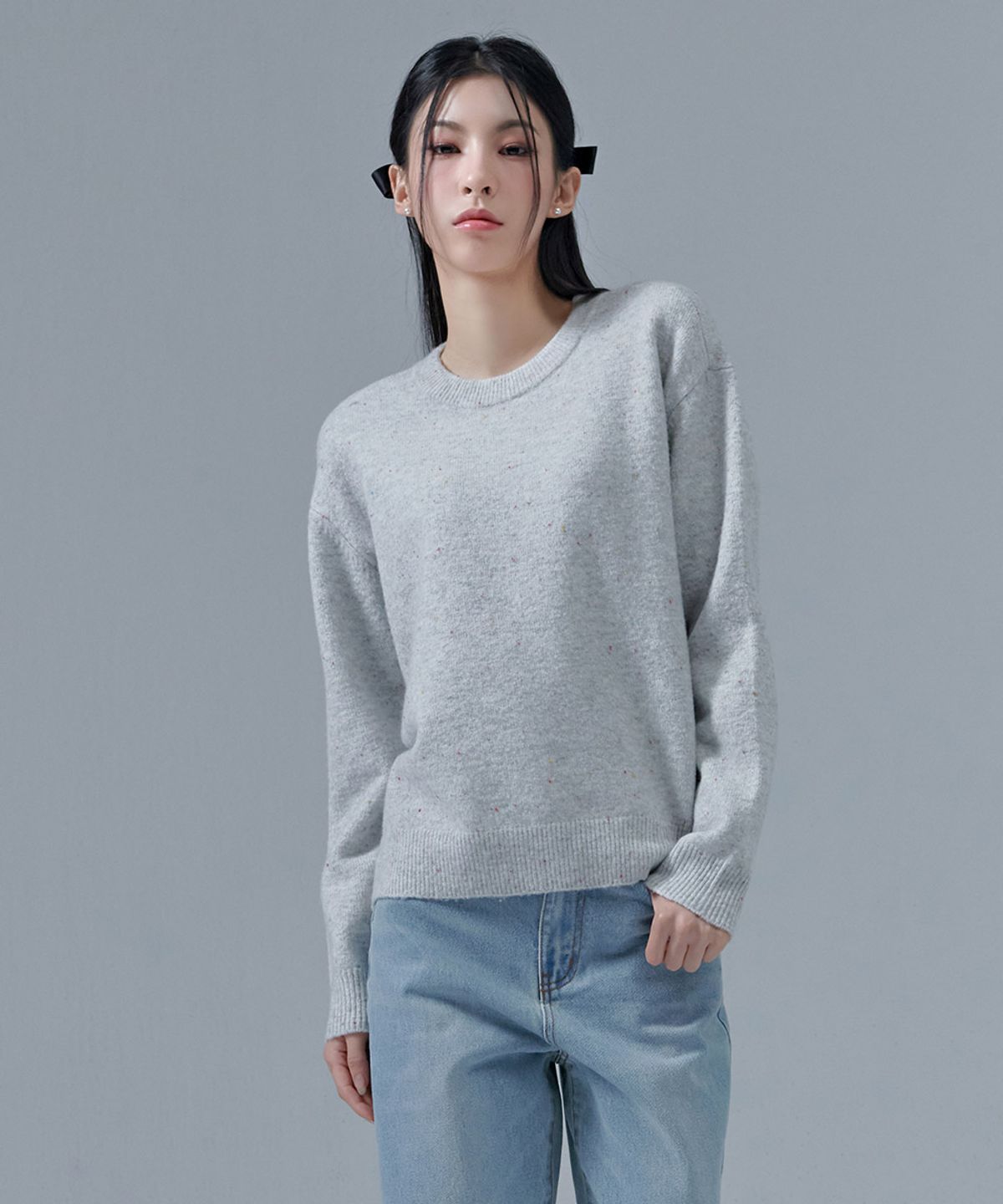 체이스컬트(CHASECULT) 여성 네프 라운드 스웨터-CFRG5274D02