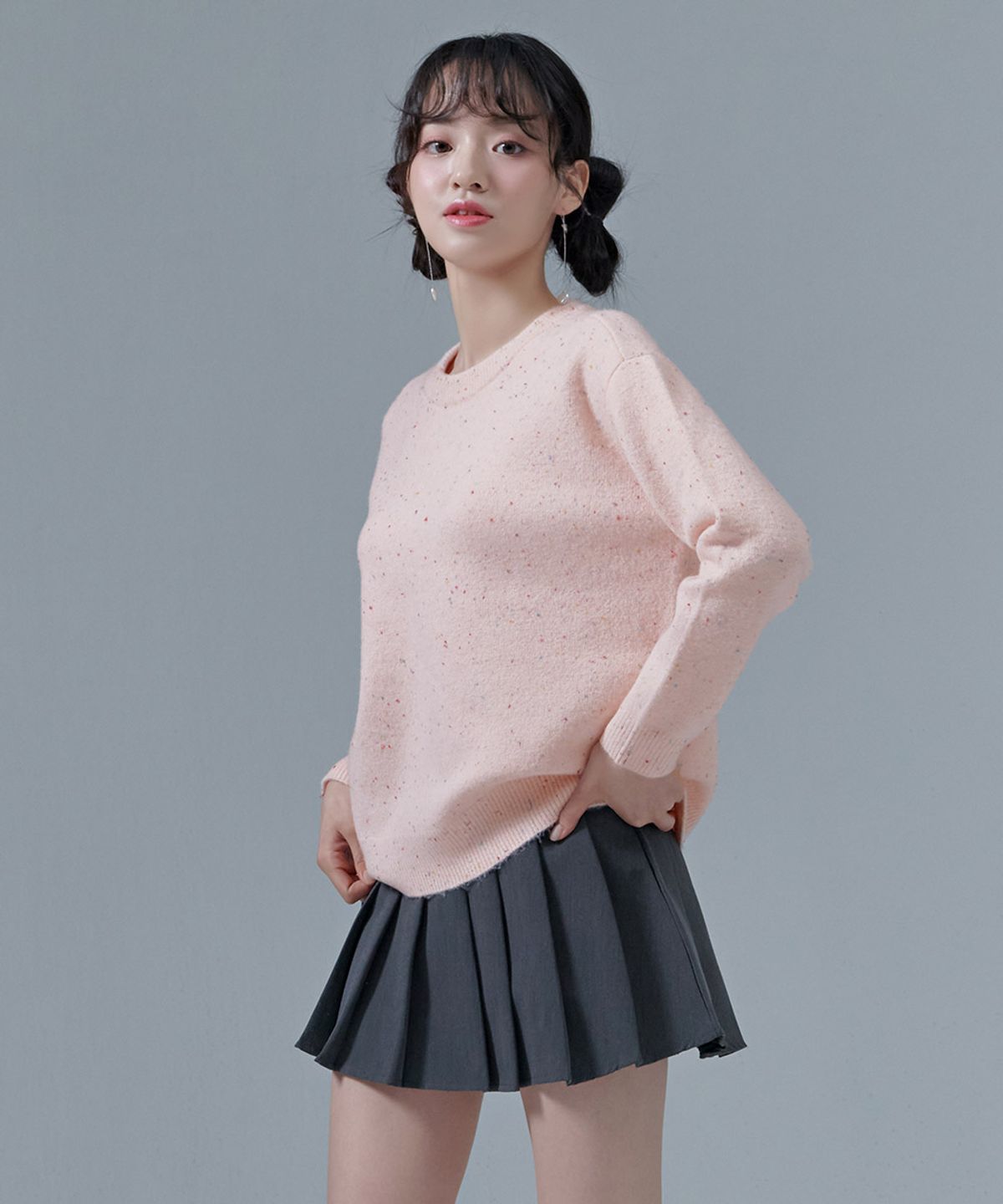 체이스컬트(CHASECULT) 여성 네프 라운드 스웨터-CFRG5274D0P