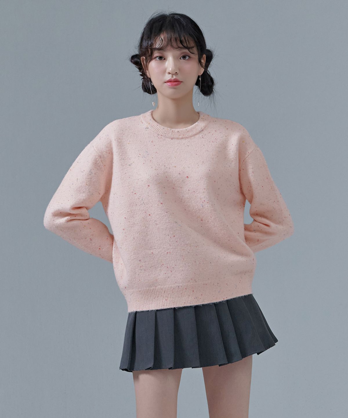 체이스컬트(CHASECULT) 여성 네프 라운드 스웨터-CFRG5274D0P