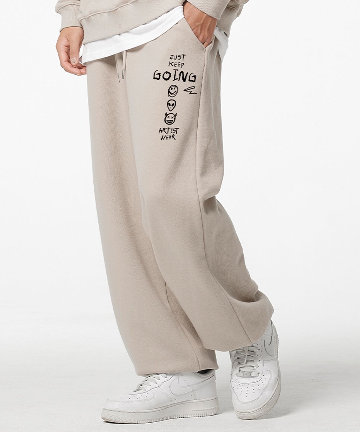 아티스트웨어(ARTISTWEAR) [ATW] 킵고잉 와이드 조거팬츠