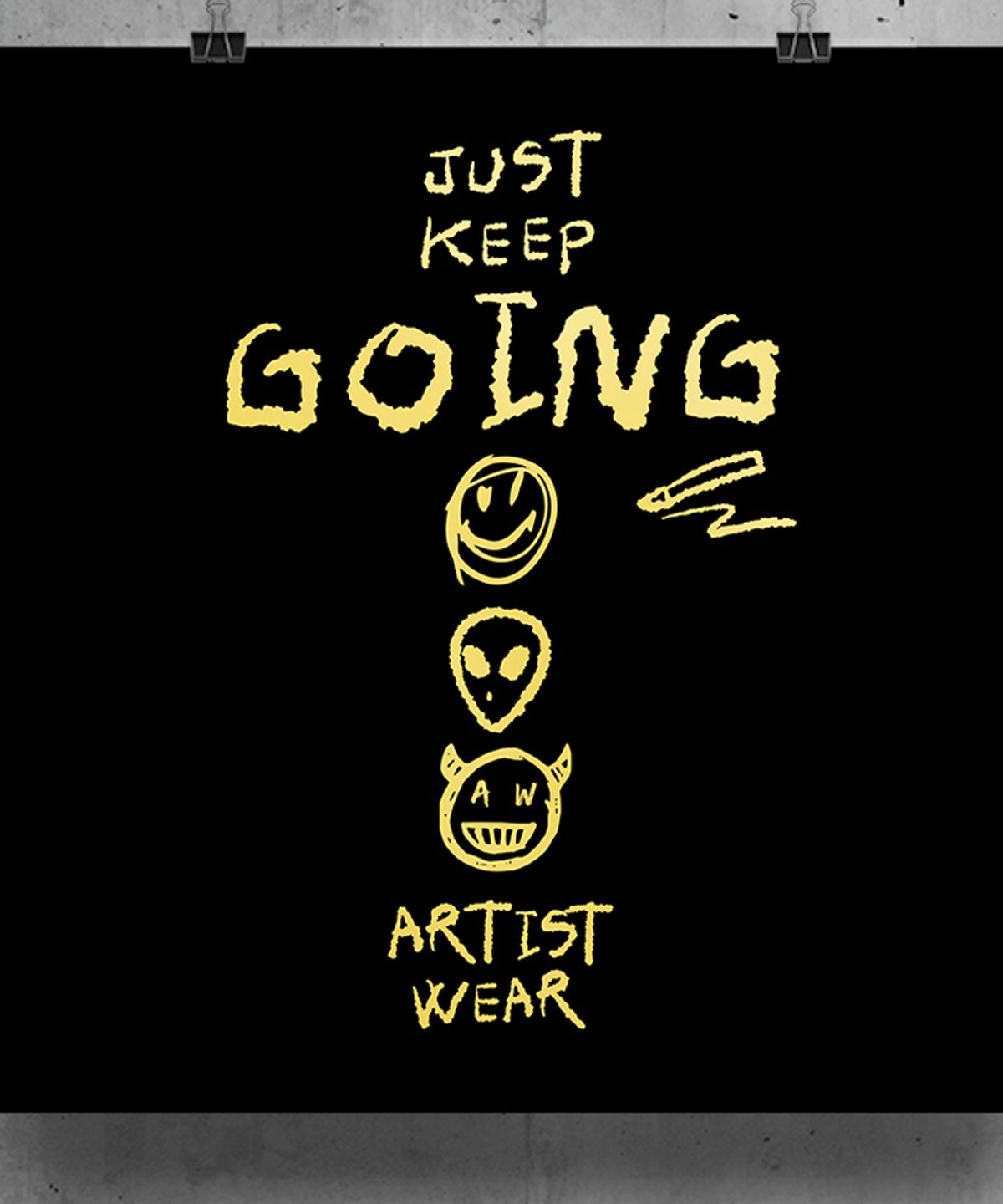 아티스트웨어(ARTISTWEAR) [ATW] 킵고잉 와이드 조거팬츠