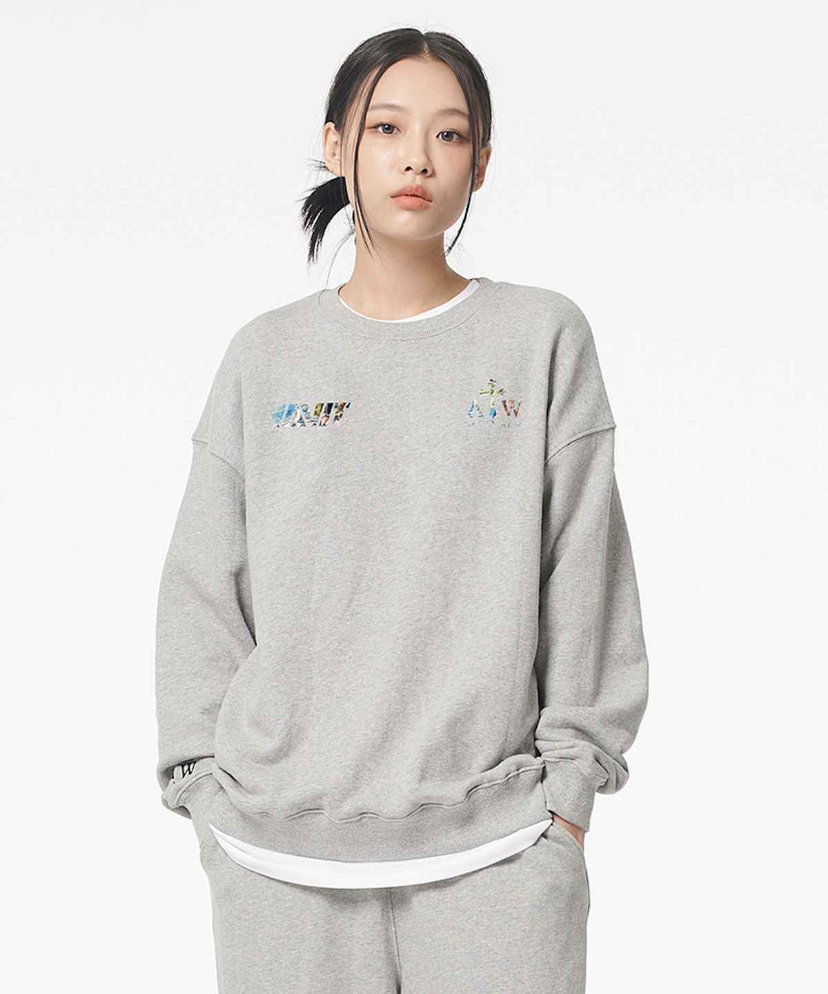 아티스트웨어(ARTISTWEAR) [ATW X HAVIT] 샤크프로젝트 맨투맨