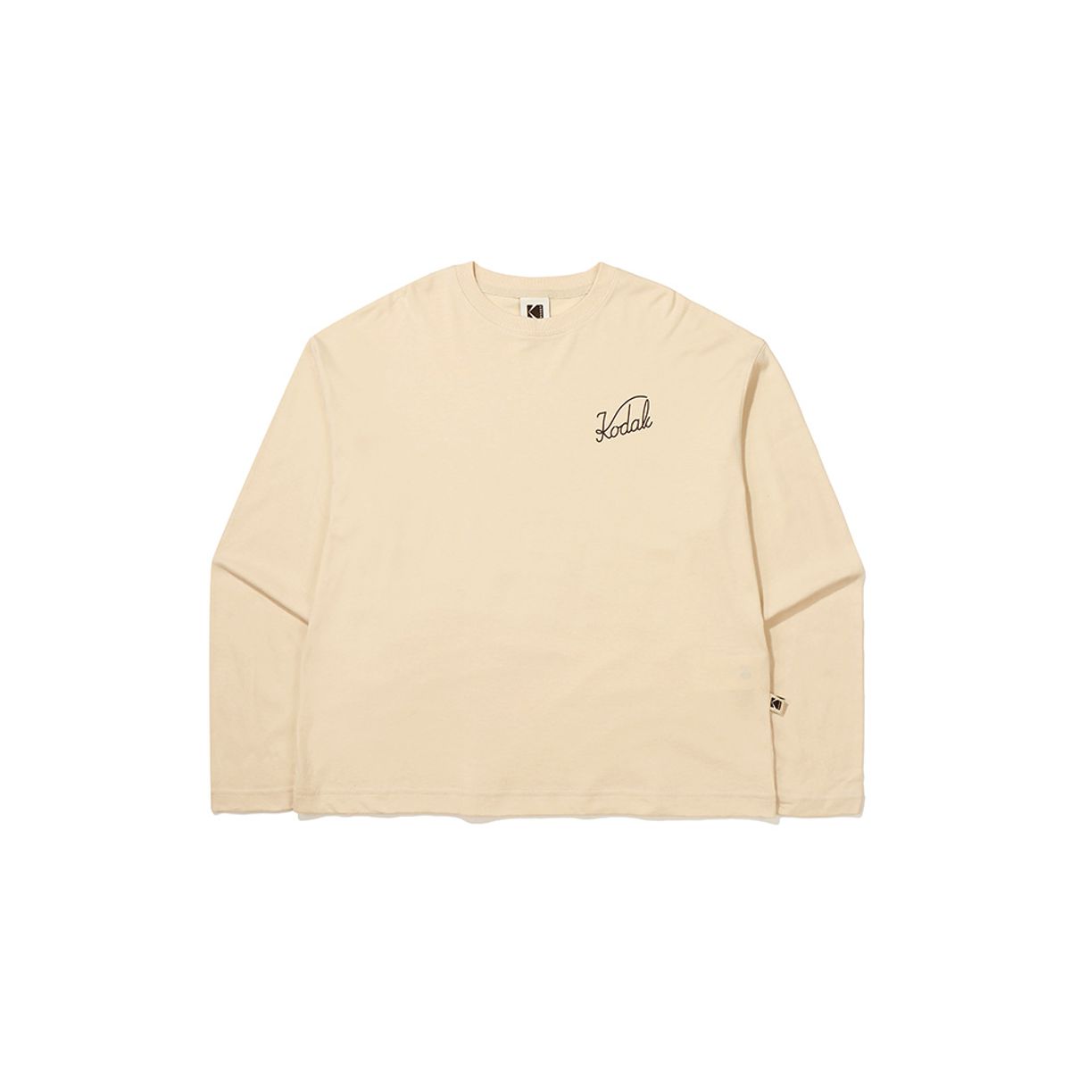 코닥(KODAK) 에센셜 코다럭스 긴소매 티셔츠 우먼 IVORY