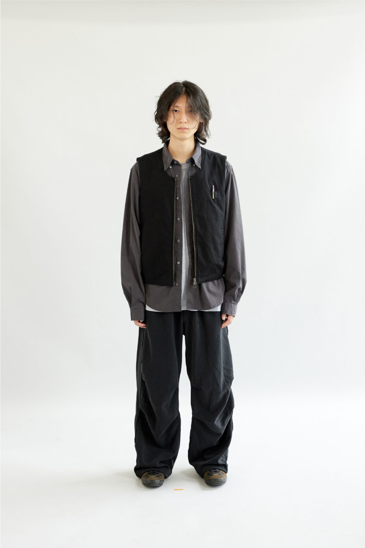 해칭룸(HATCHINGROOM) Layering Vest Black