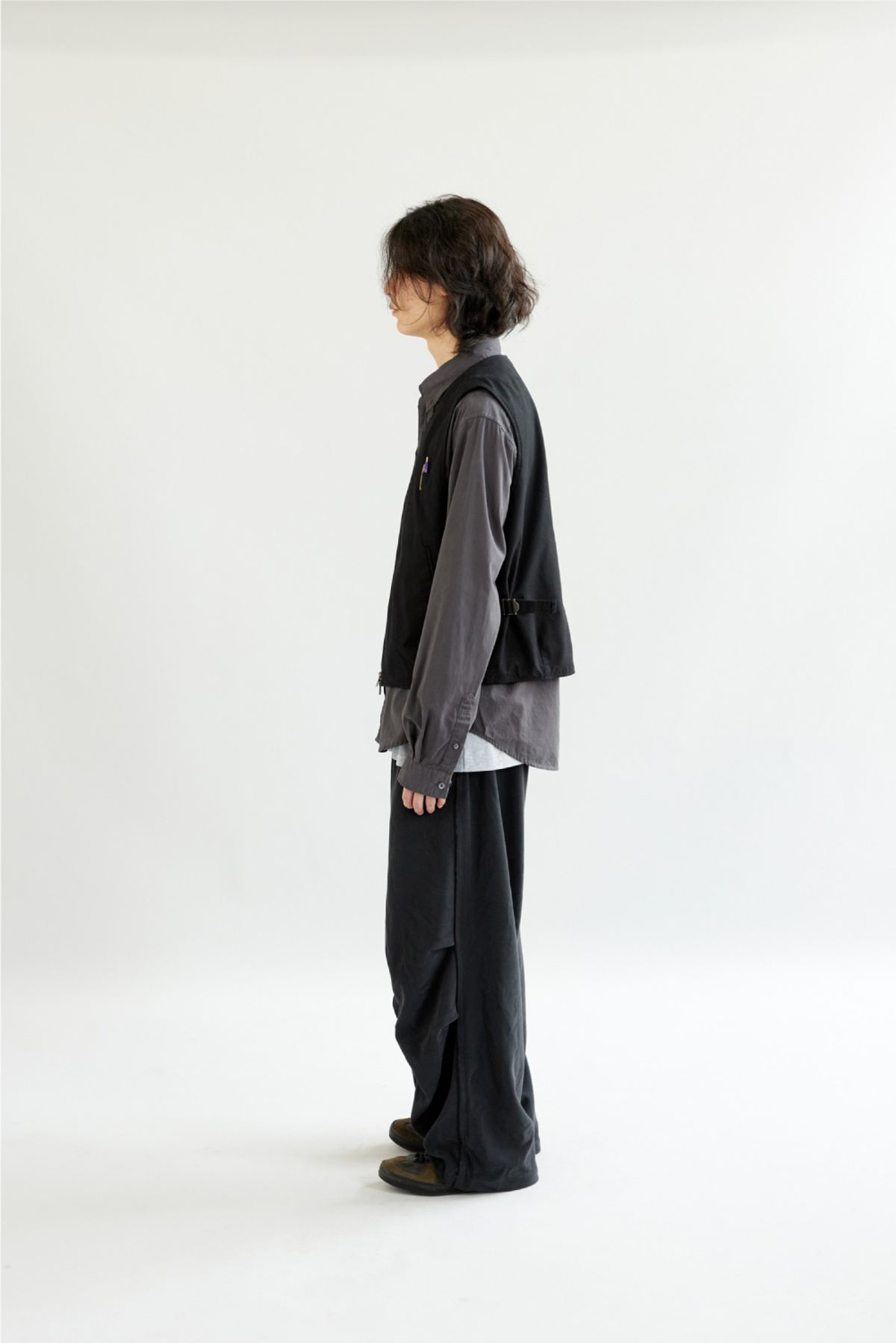 해칭룸(HATCHINGROOM) Layering Vest Black