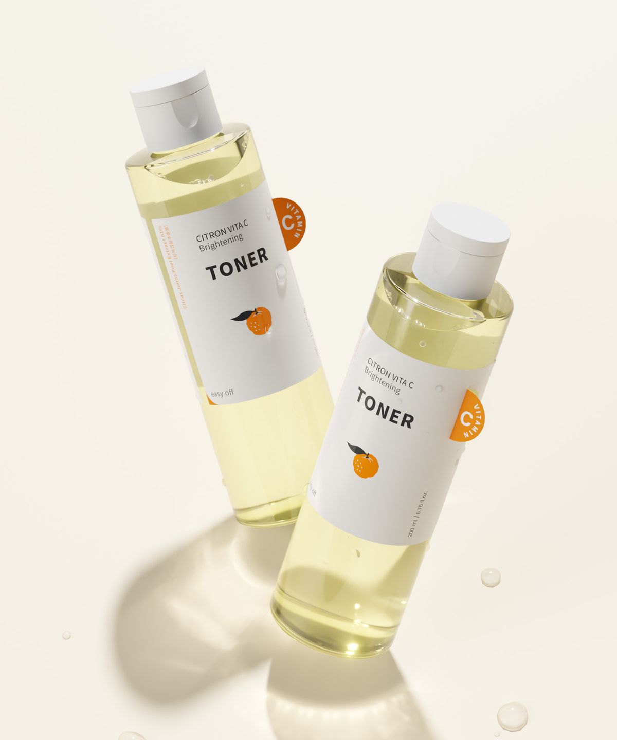 리즈케이(LIZK) 시트런 비타C 브라이트닝 유자 각질 개선 토너 200ml