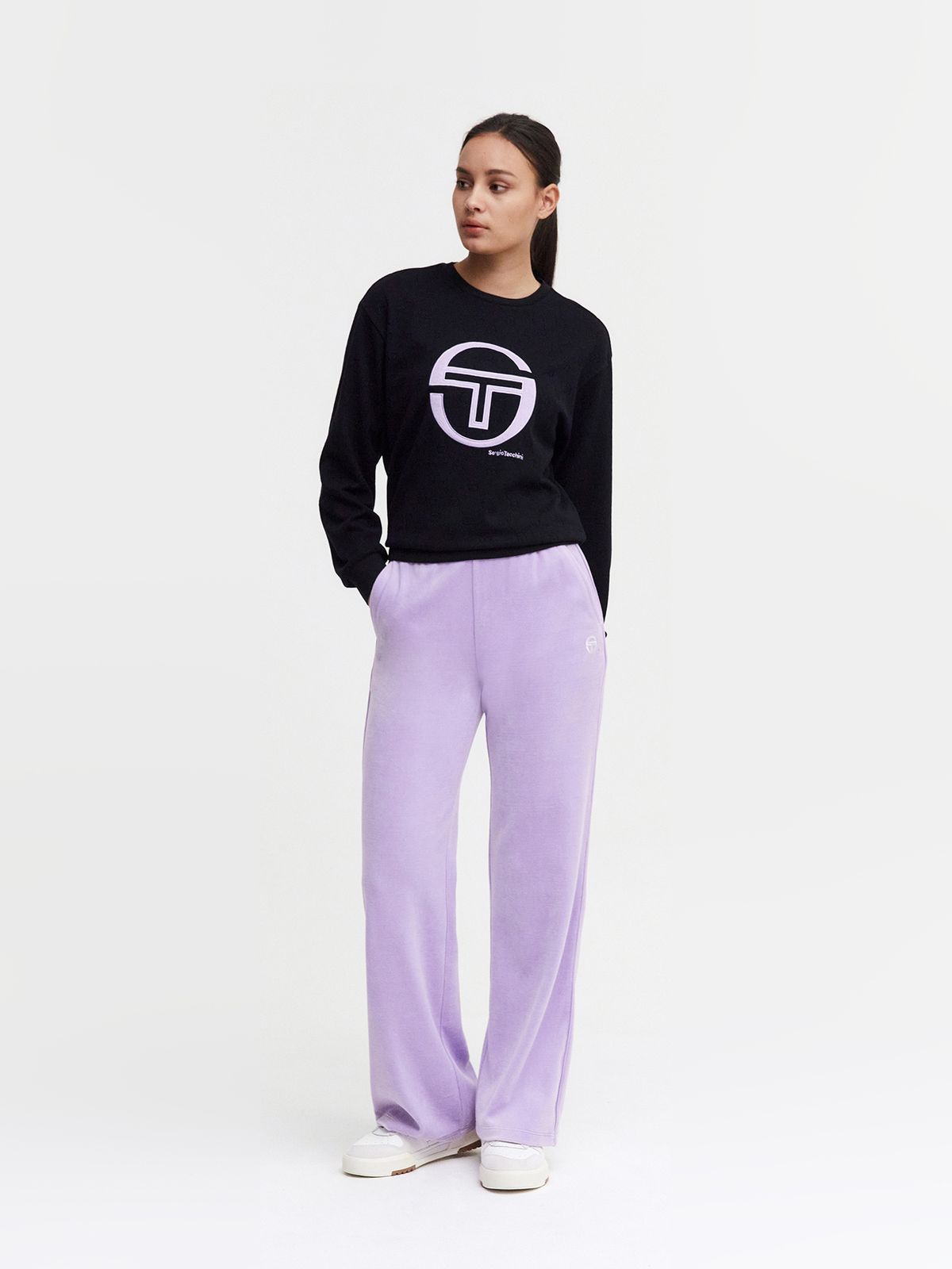 세르지오 타키니(SERGIO TACCHINI) W MC 벨벳 팬츠 (L.Purple)