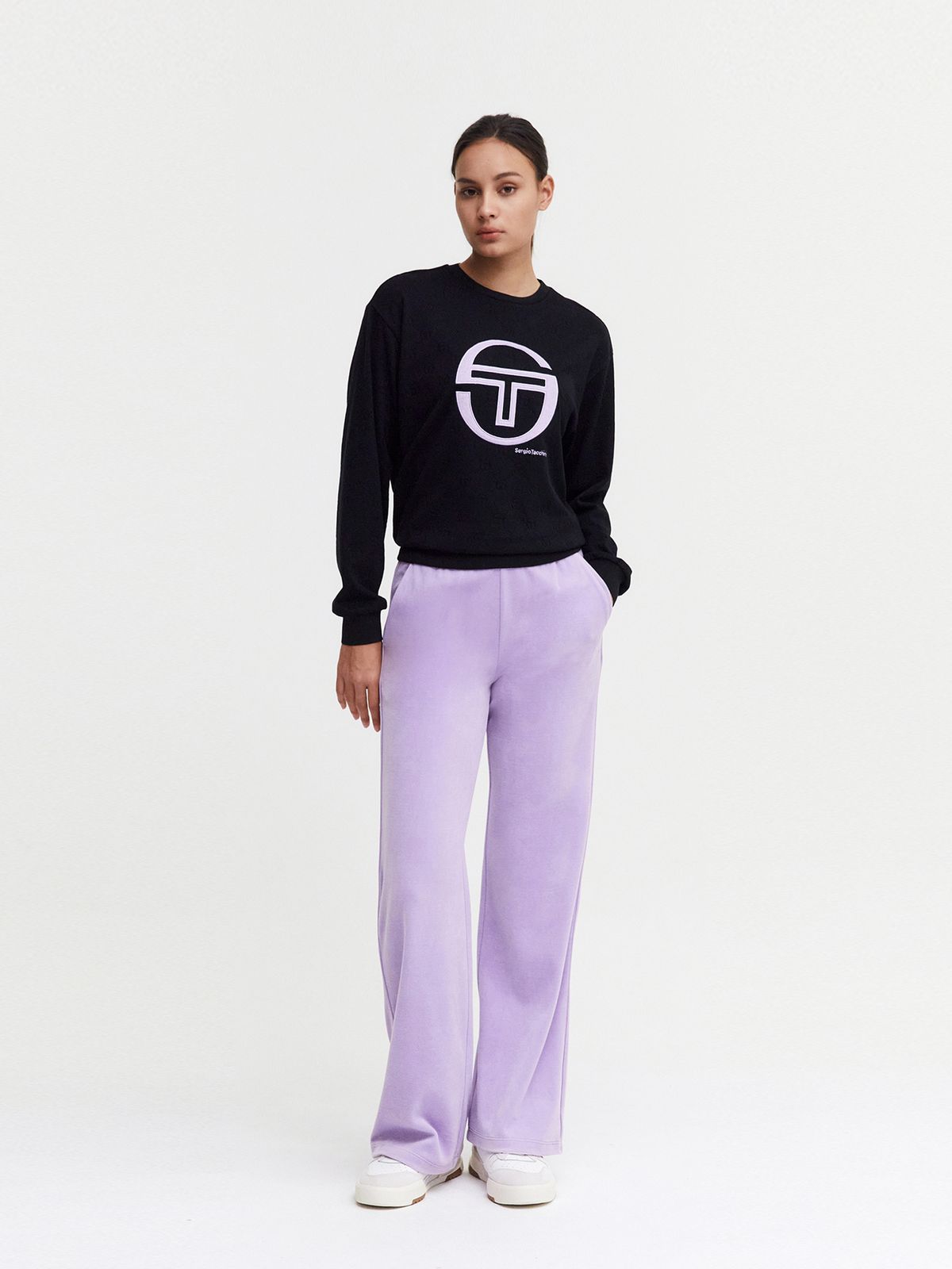 세르지오 타키니(SERGIO TACCHINI) W MC 벨벳 팬츠 (L.Purple)