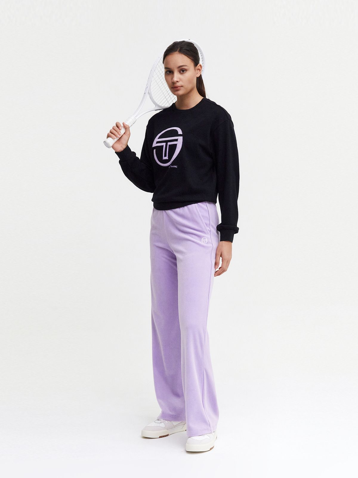세르지오 타키니(SERGIO TACCHINI) W MC 벨벳 팬츠 (L.Purple)