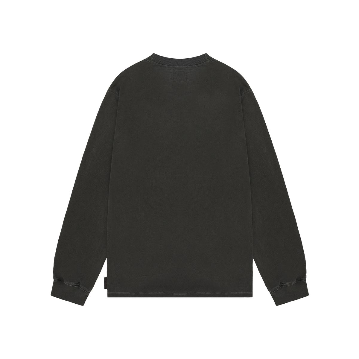 이피티(EPT) BOX LOGO PIGMENT LONG SLEEVE (CHARCOAL)