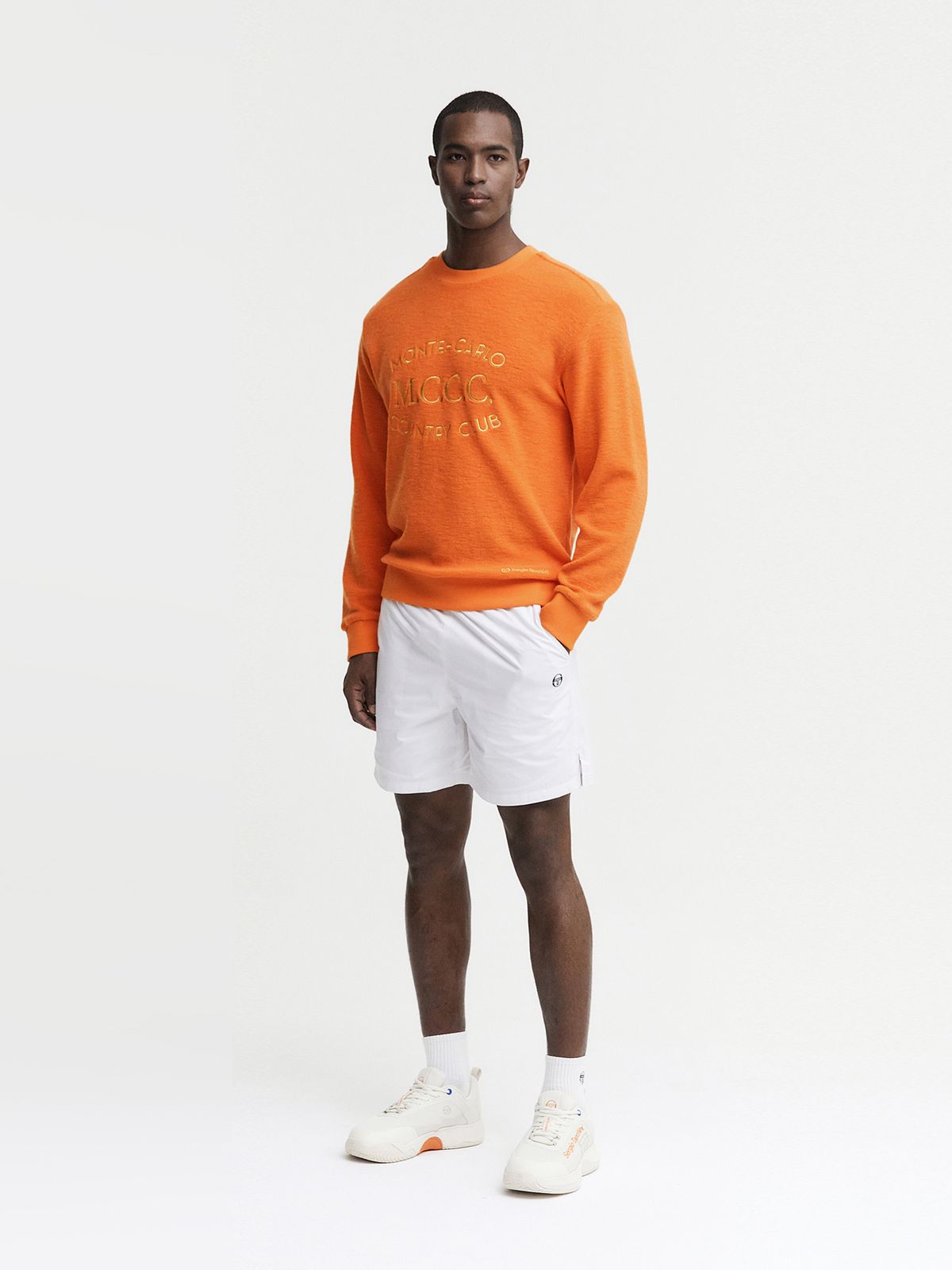 세르지오 타키니(SERGIO TACCHINI) U MC 울테리 맨투맨 (Orange)