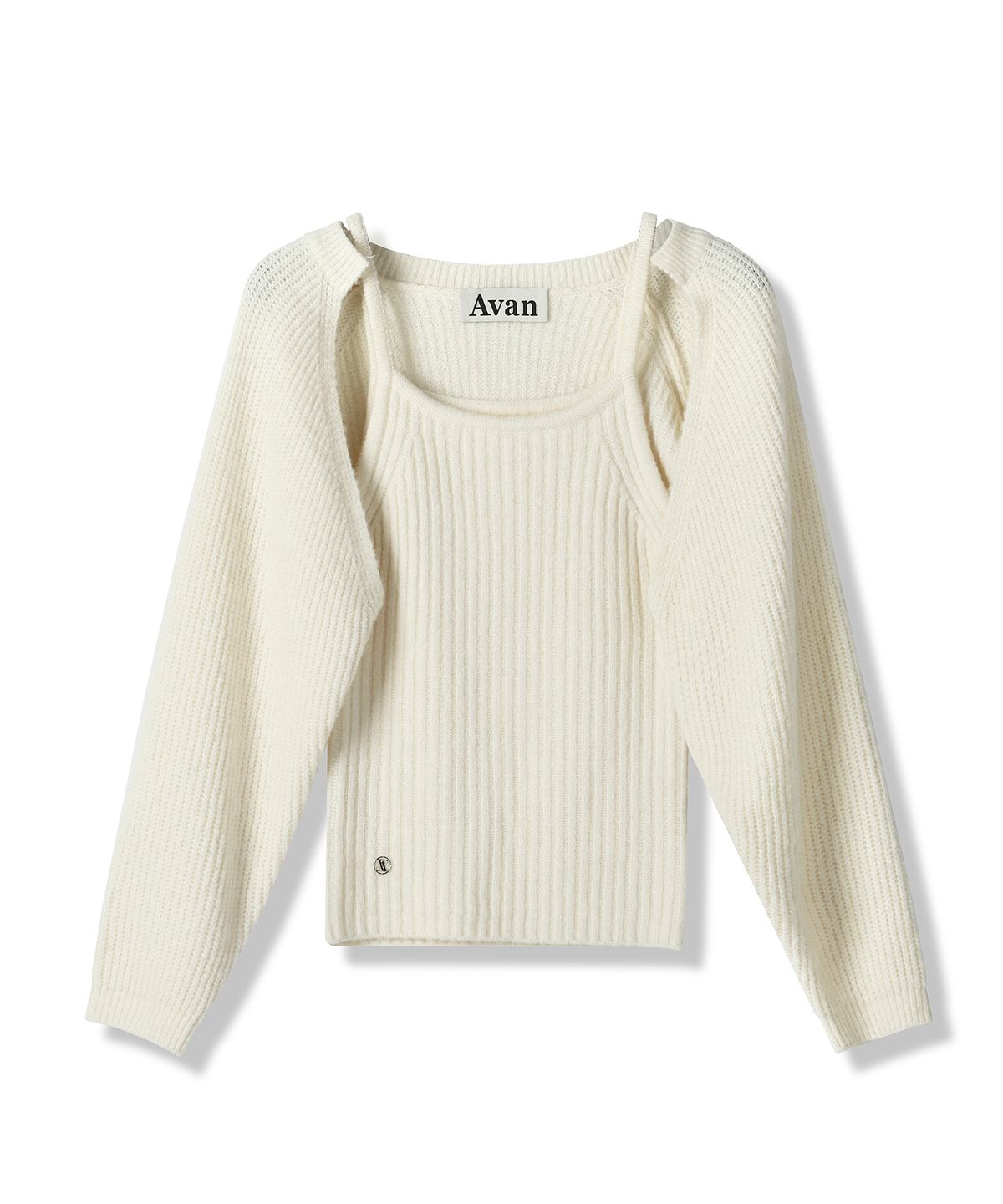 어반드레스(AVANDRESS) Adel Bolero Cardigan Knit Set BLACK