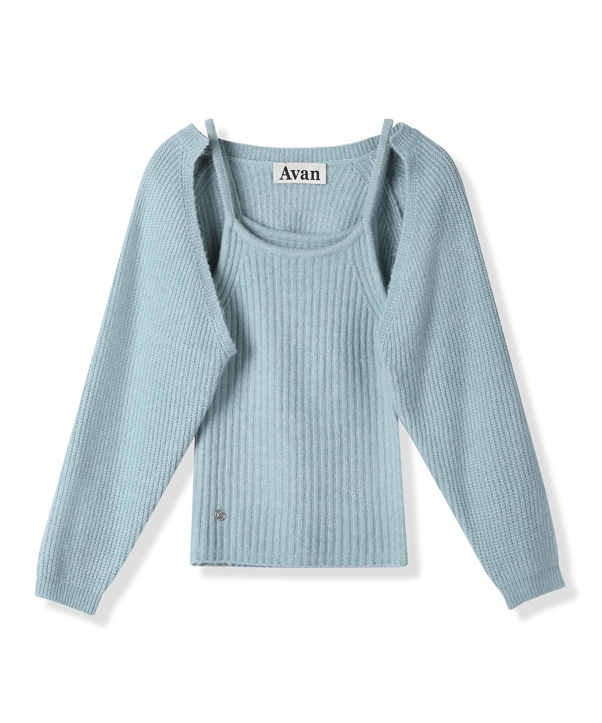 어반드레스(AVANDRESS) Adel Bolero Cardigan Knit Set BLACK
