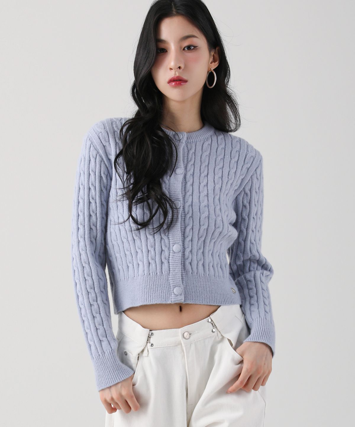 어반드레스(AVANDRESS) Round Crop Twisted Cardigan - 5COL