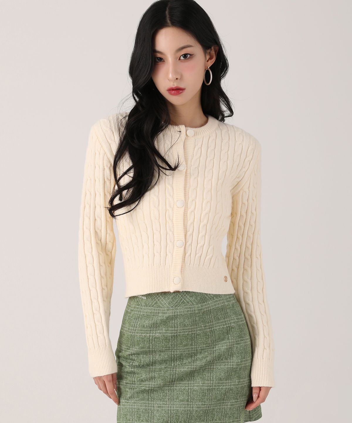 어반드레스(AVANDRESS) Round Crop Twisted Cardigan - 5COL