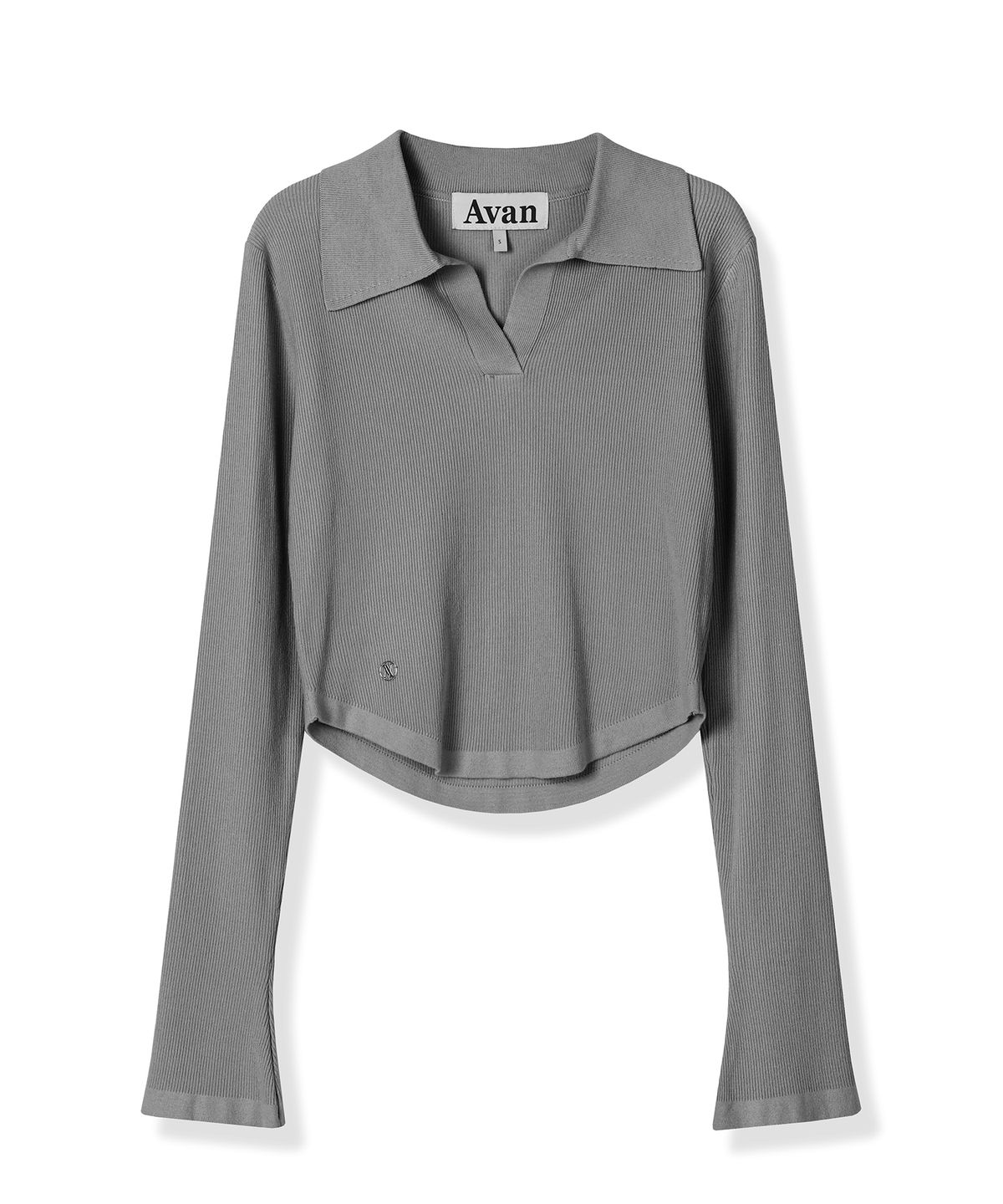 어반드레스(AVANDRESS) Ant Waist Collar Knit BLACK