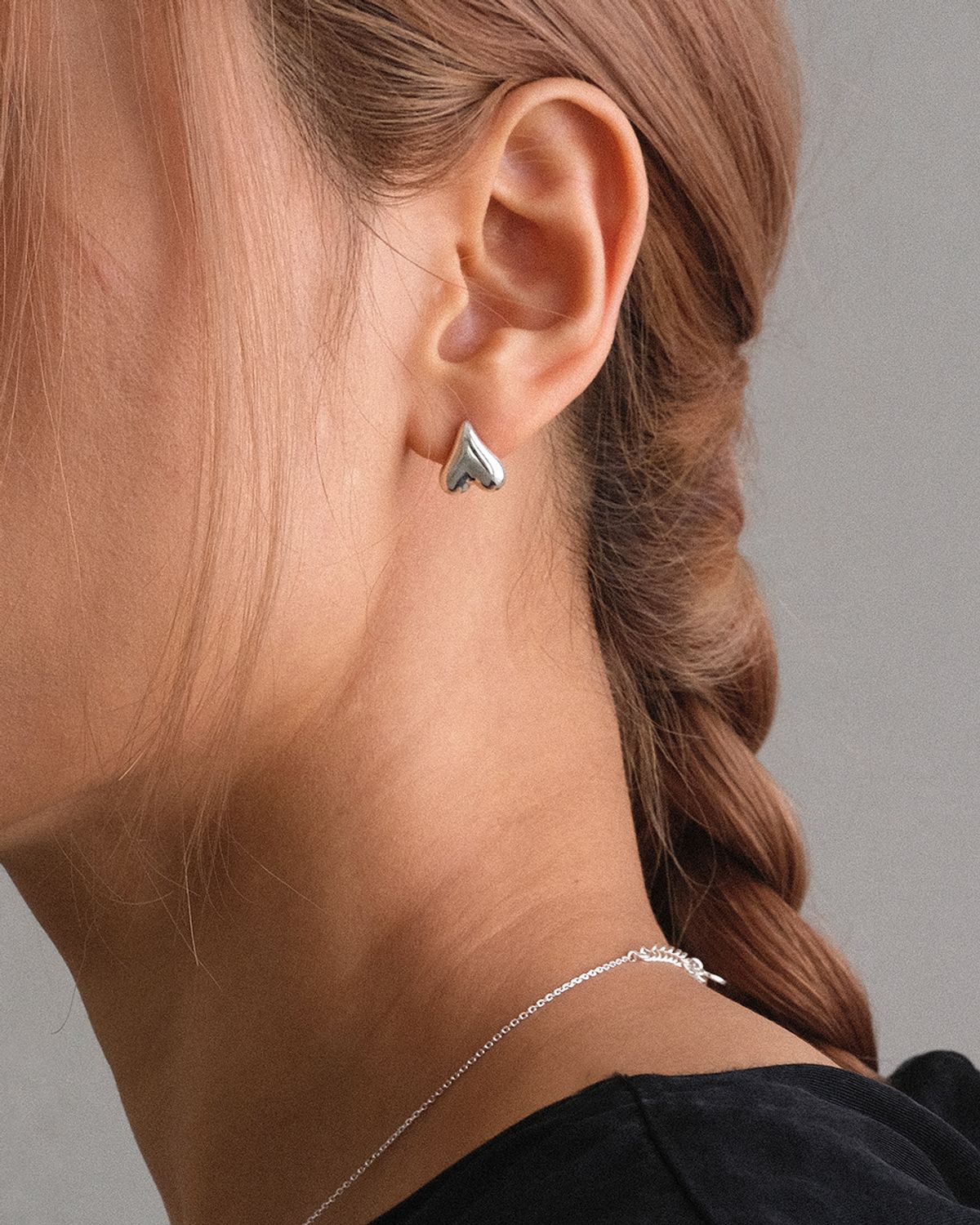 어나더레이어(ANOTHERLAYER) AL Love Earring (silver925)