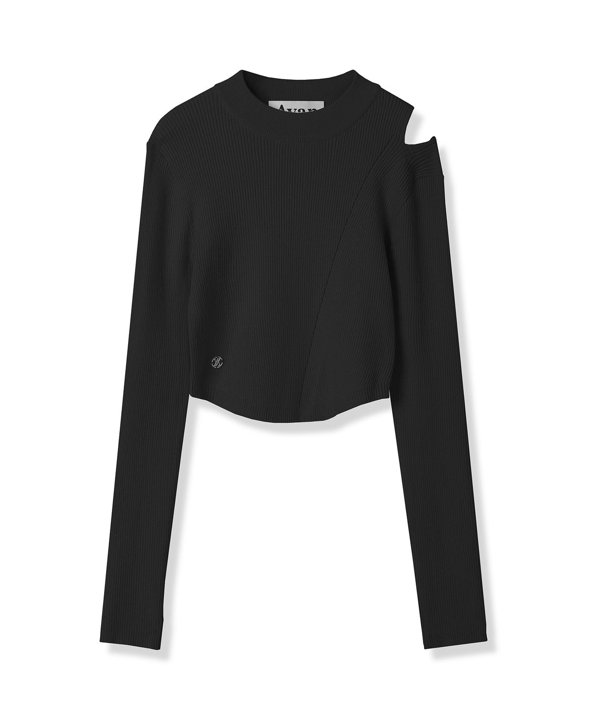 어반드레스(AVANDRESS) Tati Hole Round Knit MELANGE