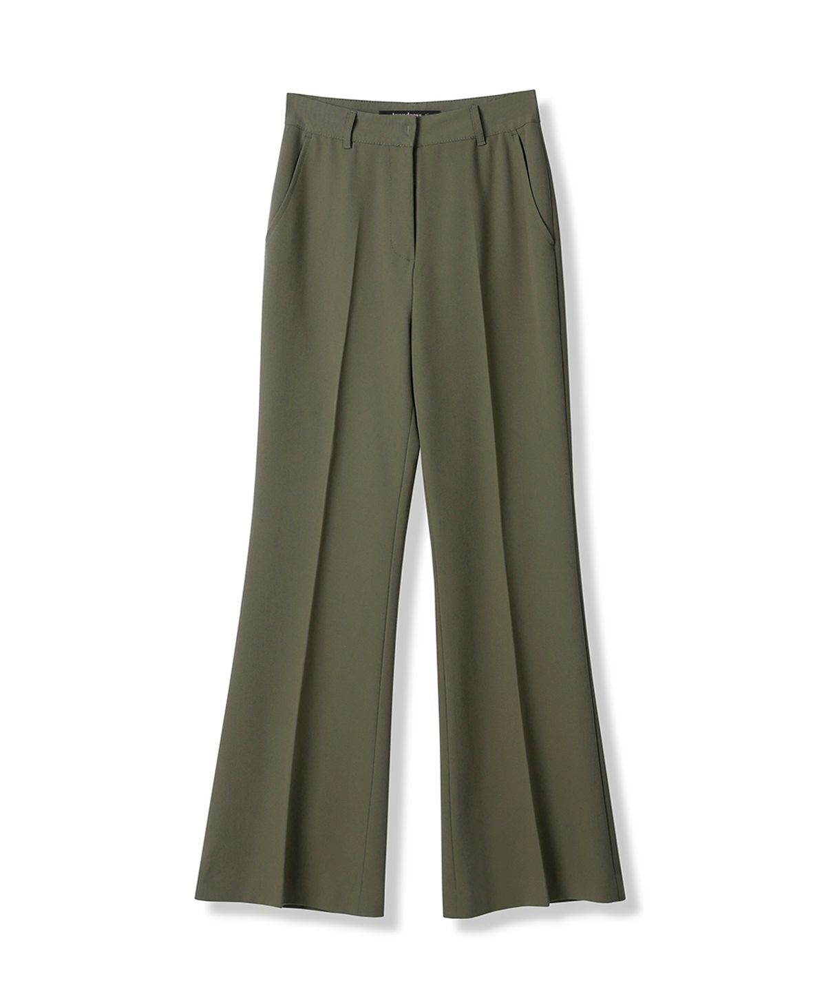 어반드레스(AVANDRESS) Line Bootscut Slacks KHAKI