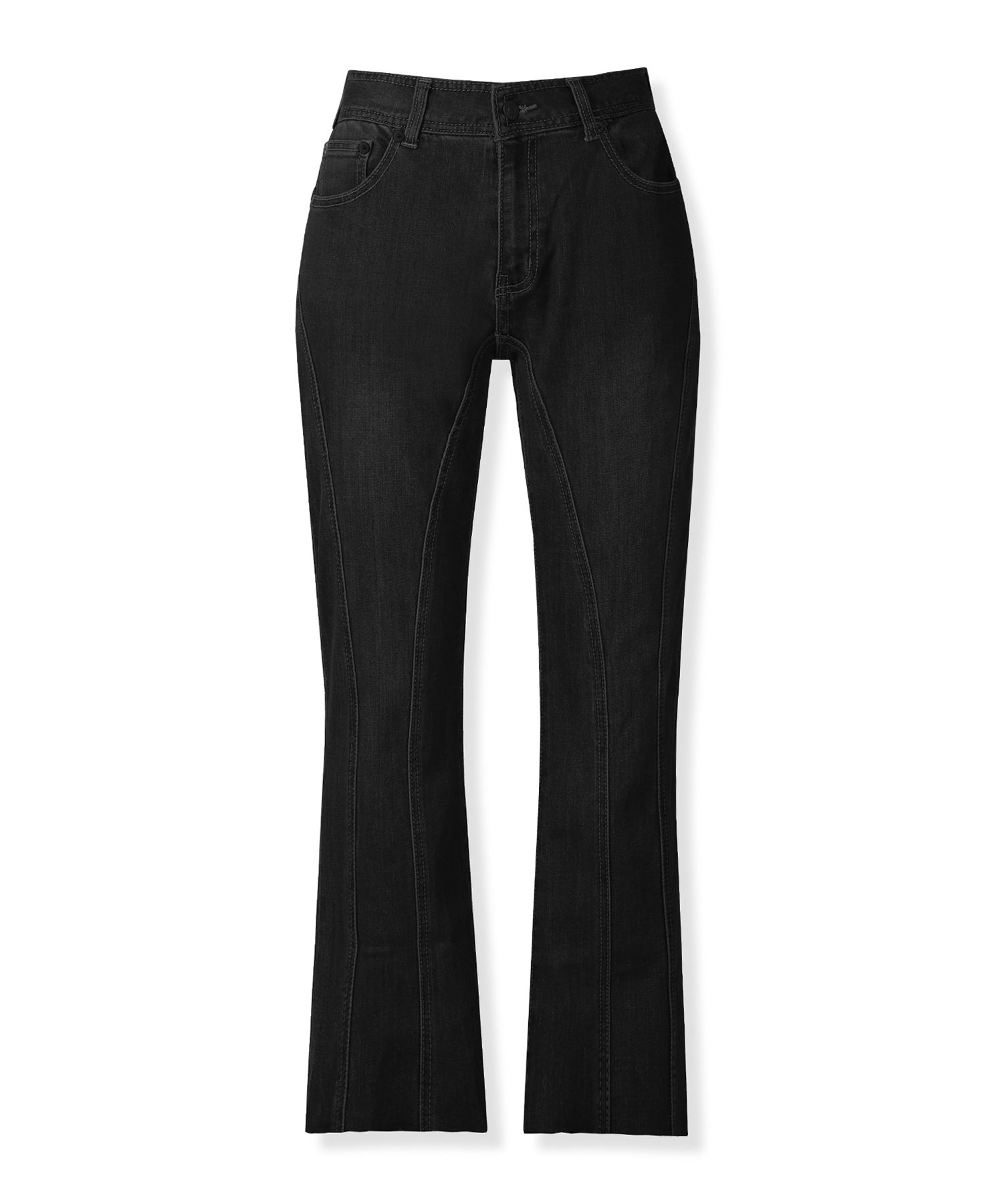 パンツ AVANDRESS Art Leather Thin Bootscut Pants BLACK MUSINSA | AVANDRESS Thin Bootscut Pants LIGHT BLUE