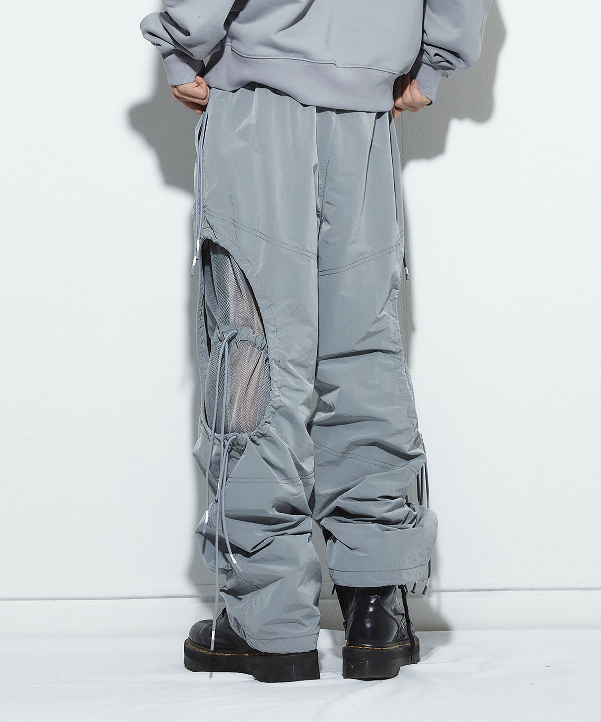 밀리밀리언(MILLIMILLION) BASALT MESH PANTS B06-GREY
