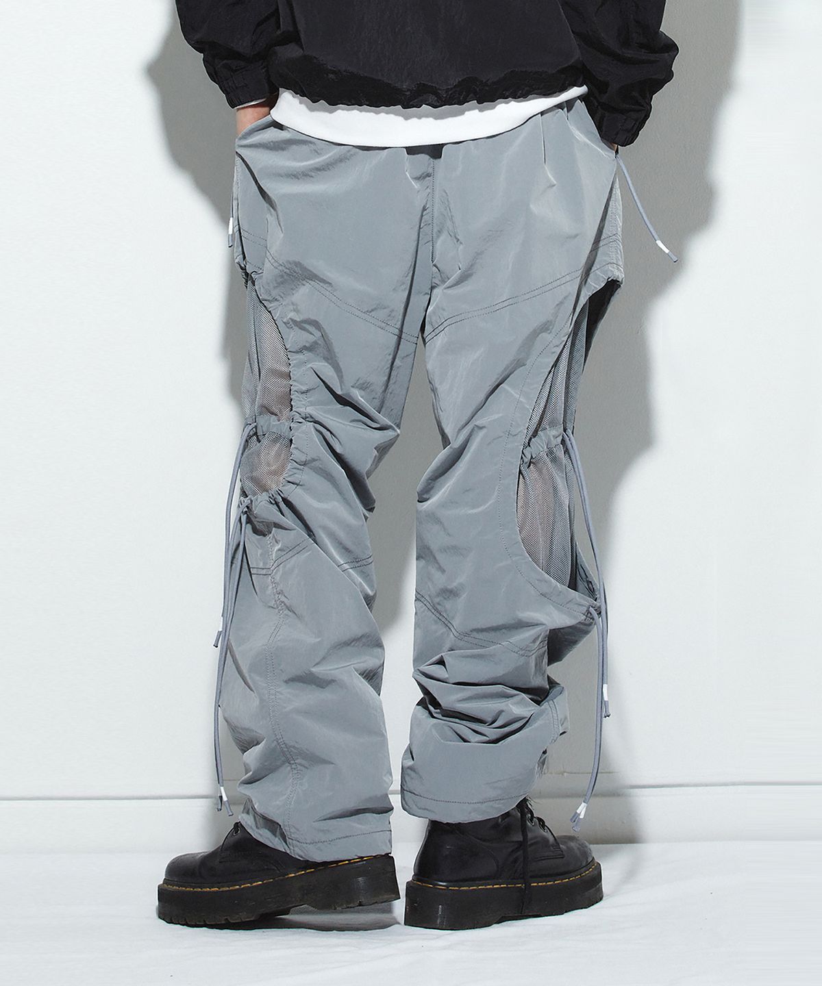 밀리밀리언(MILLIMILLION) BASALT MESH PANTS B06-GREY