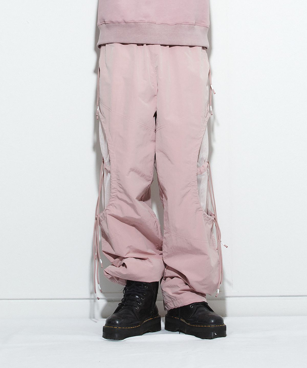 밀리밀리언(MILLIMILLION) BASALT MESH PANTS B06-PINK