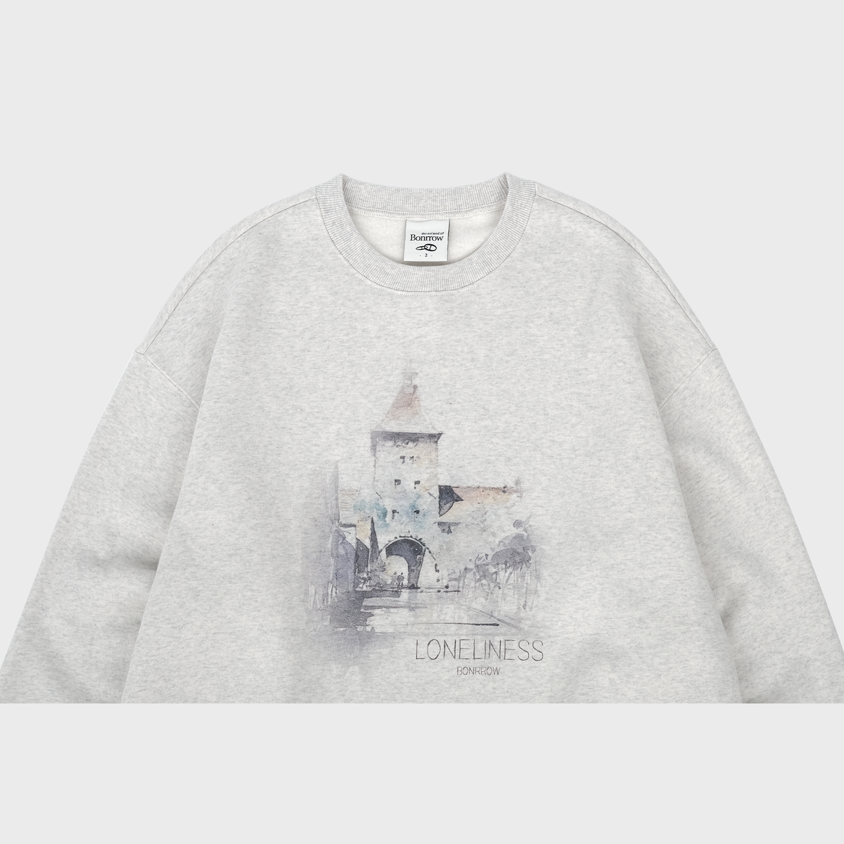 본로우(BONRROW) Watercolor Sweat_Ot