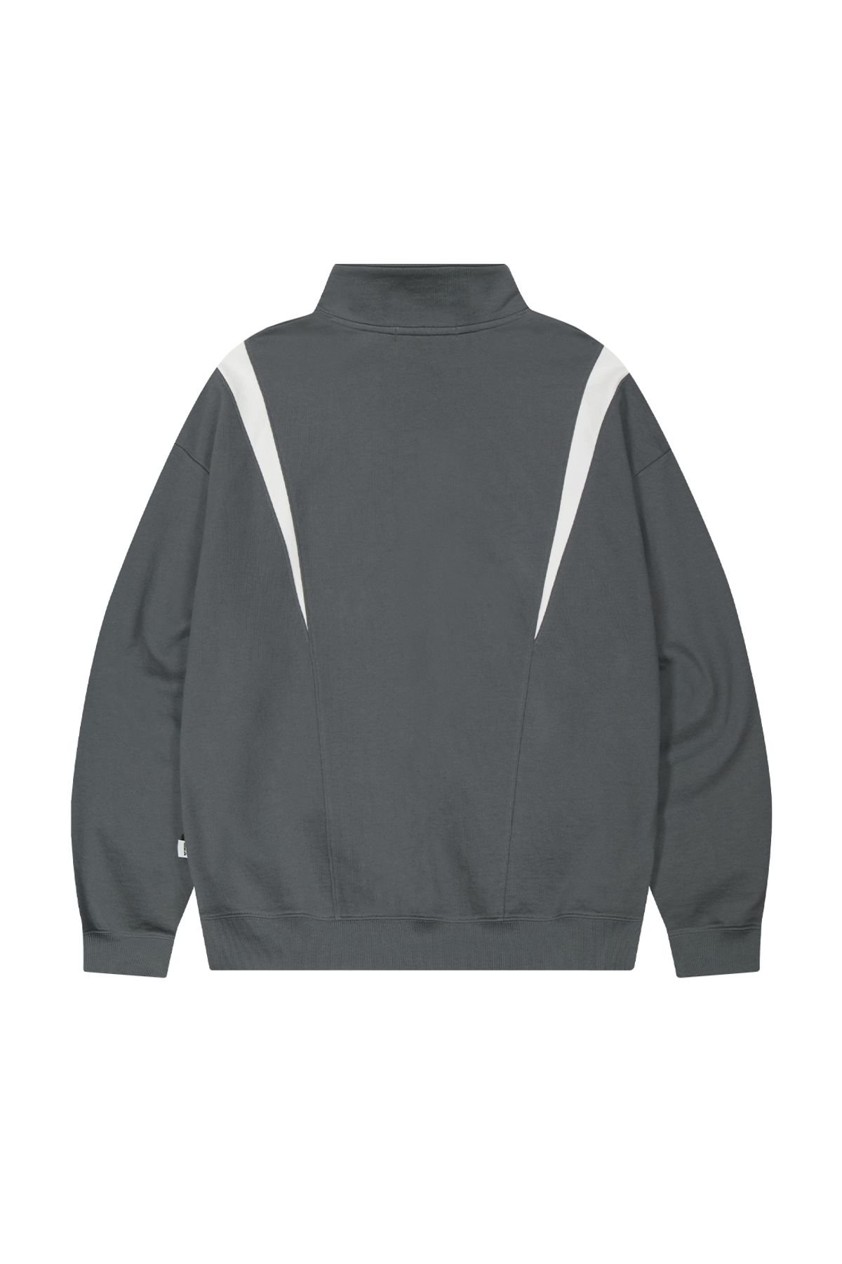 메아(MEA) FUNNEL NECK SWEAT SHIRT [CHARCOAL]