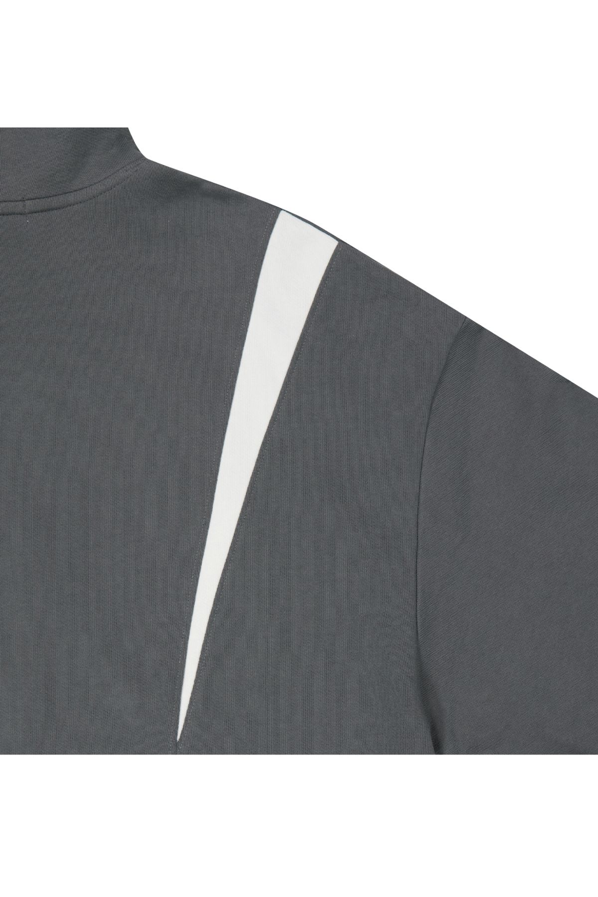 메아(MEA) FUNNEL NECK SWEAT SHIRT [CHARCOAL]