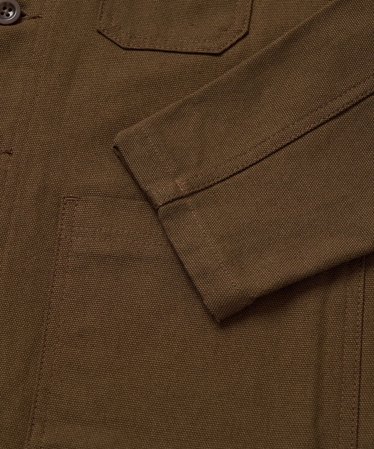 코튼벨(COTTON BELL) 면 워크자켓 - Brown
