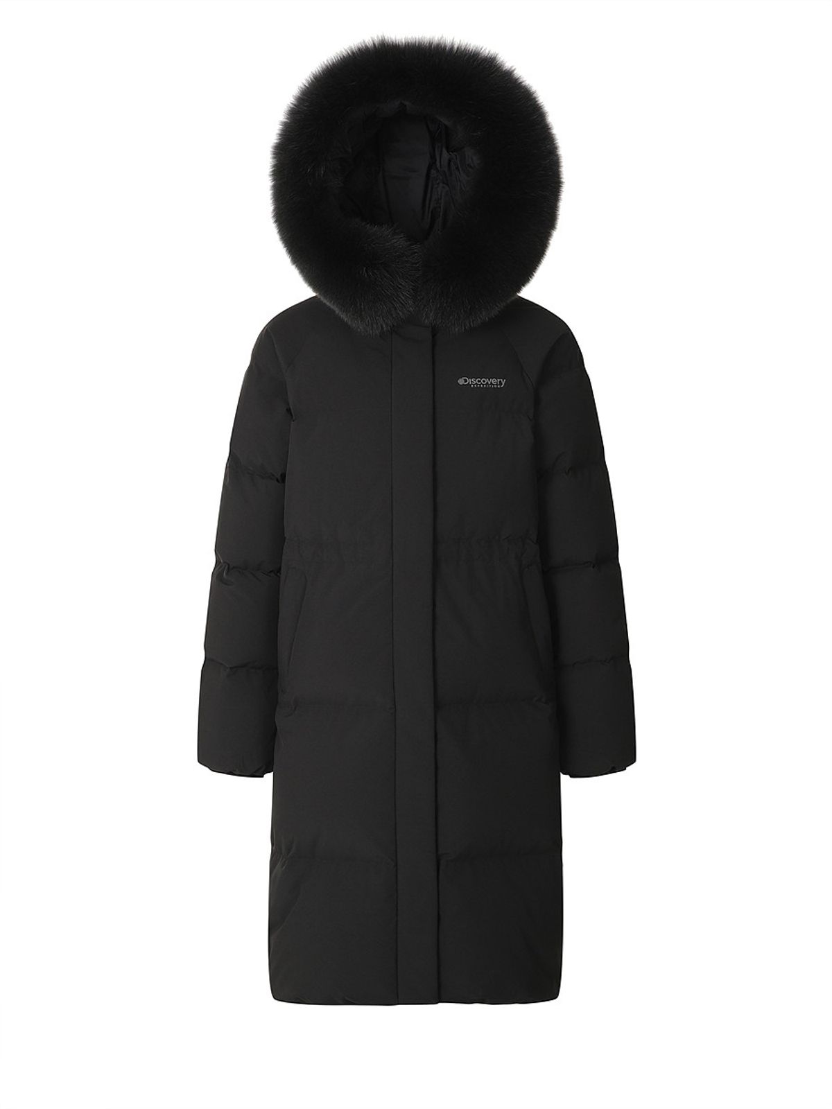디스커버리 익스페디션(DISCOVERY EXPEDITION) 여성 켈리 구스다운 롱패딩 (BLACK)