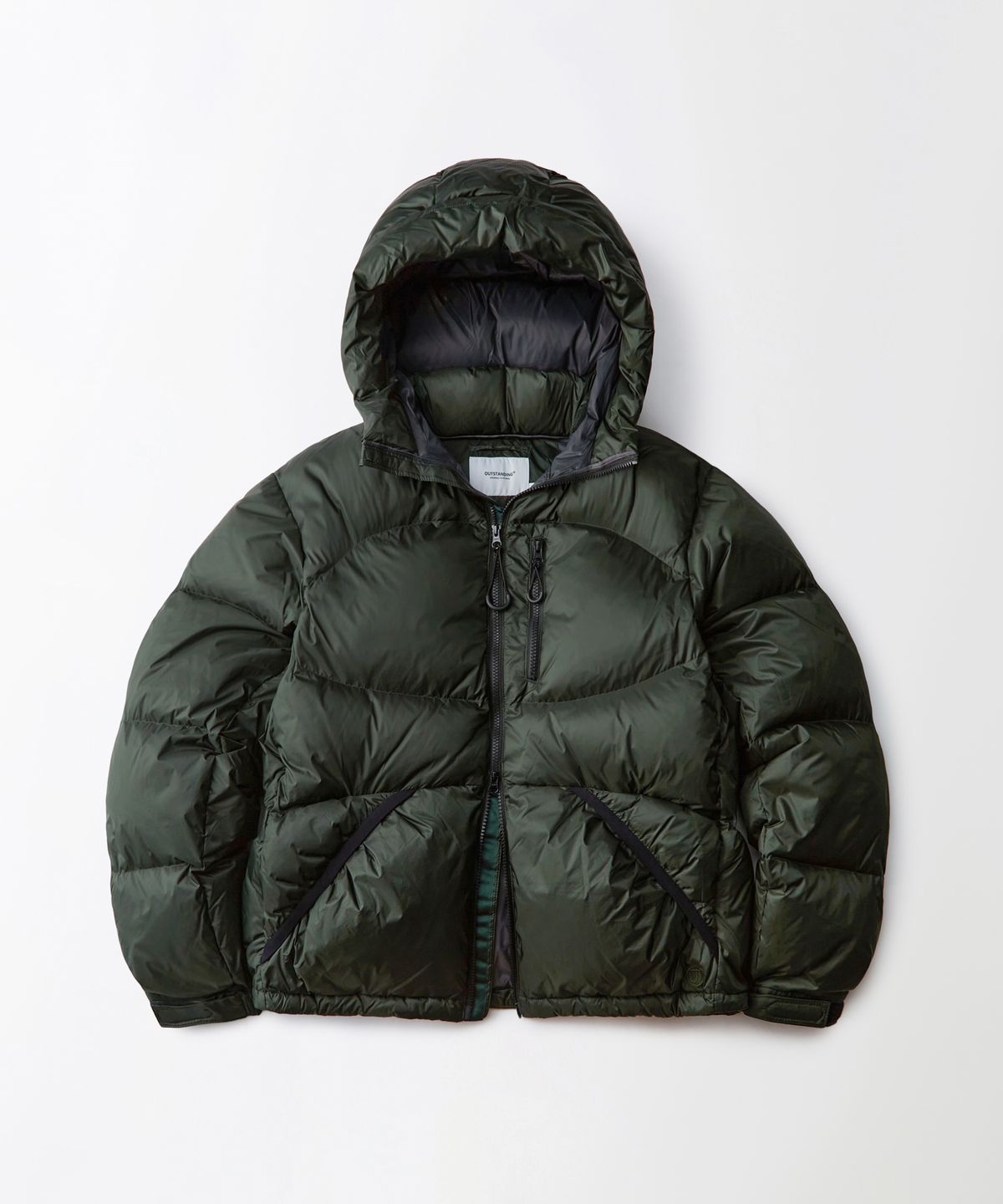아웃스탠딩(OUTSTANDING) POLAR GOOSE DOWN PARKA_GREEN
