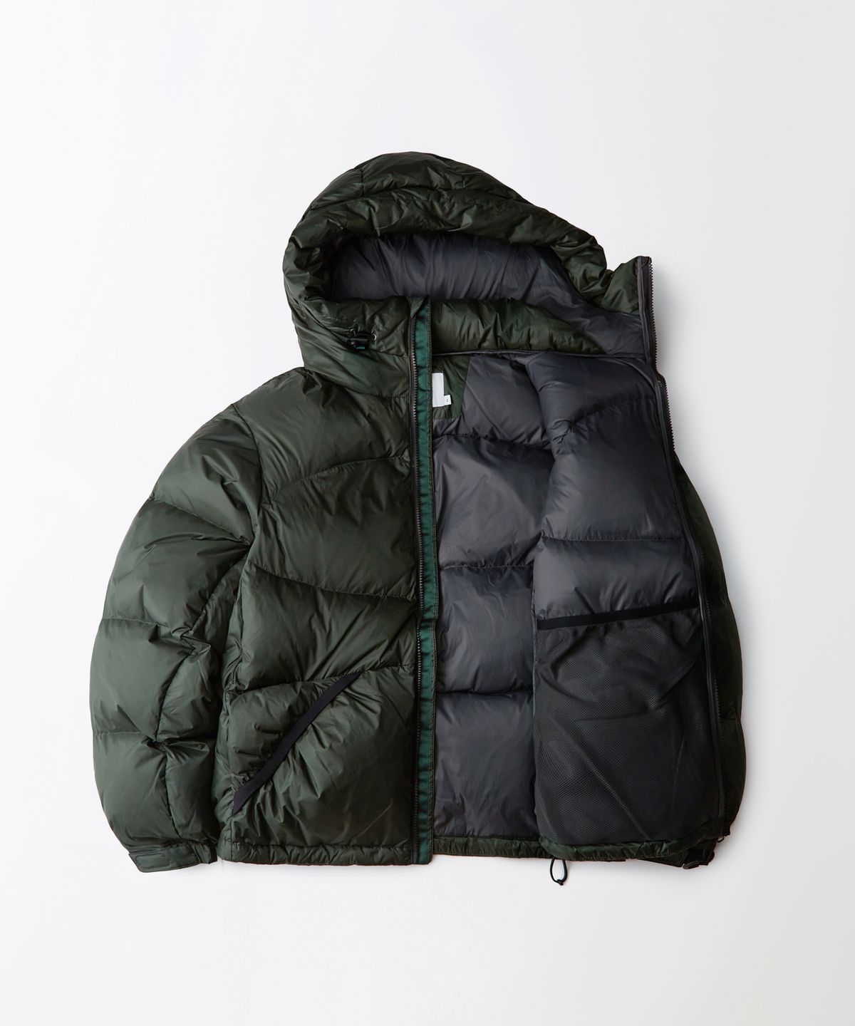 아웃스탠딩(OUTSTANDING) POLAR GOOSE DOWN PARKA_GREEN