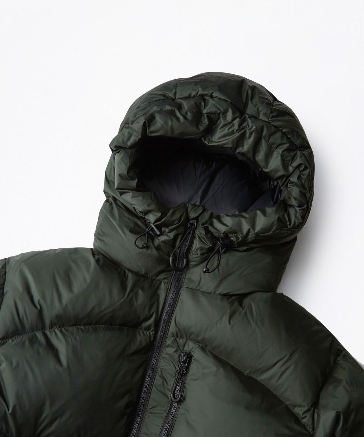 아웃스탠딩(OUTSTANDING) POLAR GOOSE DOWN PARKA_GREEN