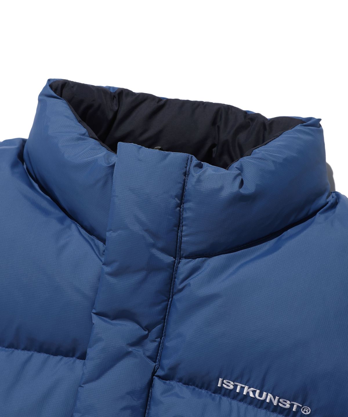 이스트쿤스트(ISTKUNST) REVERSIBLE PUFFER VEST_BLUE(IK2DWMB990A)