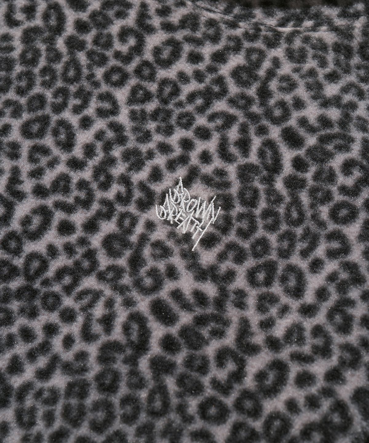 브라운브레스 키즈(BROWNBREATH KIDS) KIDS LEOPARD HOODIE - BLACK