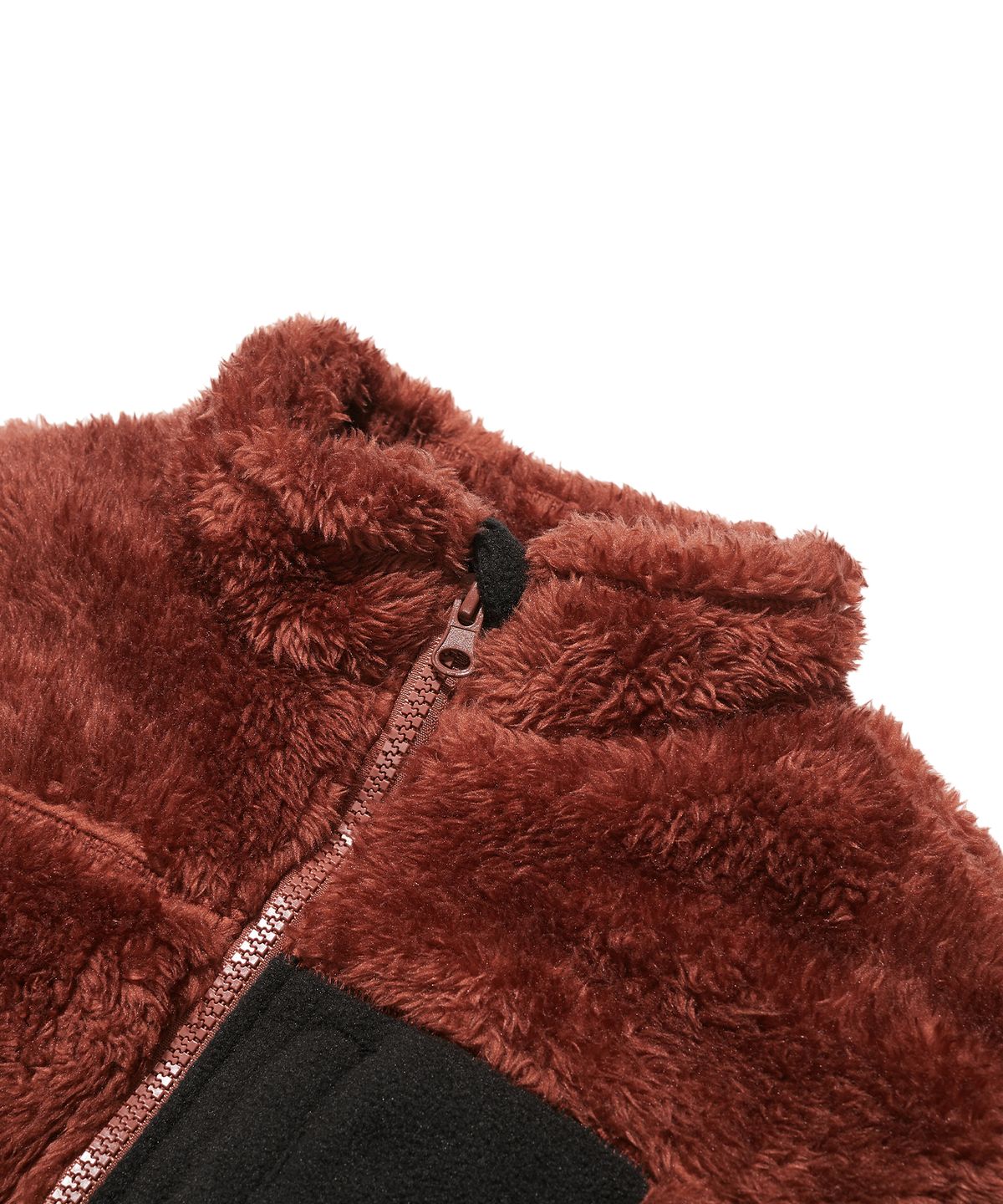 브라운브레스 키즈(BROWNBREATH KIDS) KIDS TAG SHEARING POCKET JACKET - BRICK RED