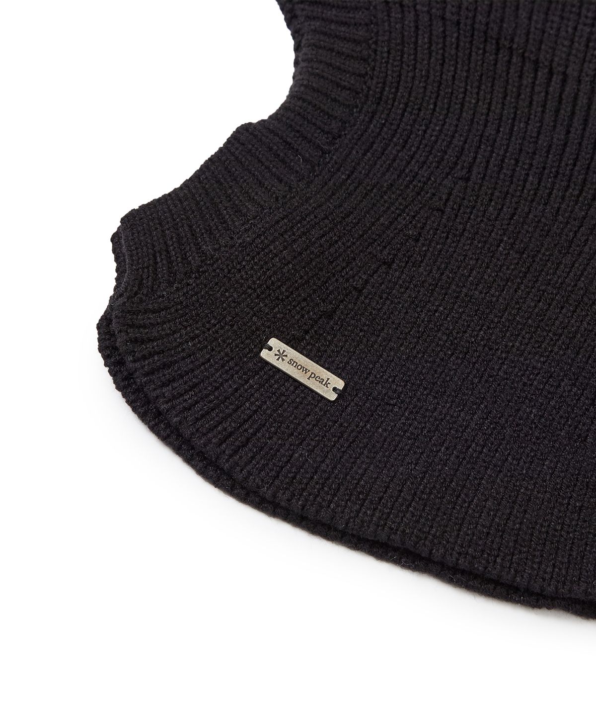 스노우피크 어패럴(SNOWPEAK APPAREL) 니트 바라클라바 Black (S23WUFKC63)