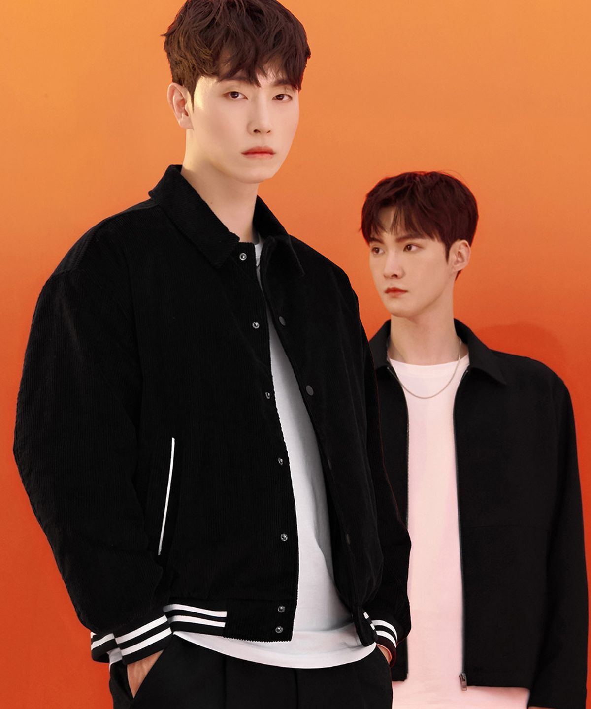 체이스컬트(CHASECULT) 남성 코듀로이 바시티 점퍼-CFPK4141C03