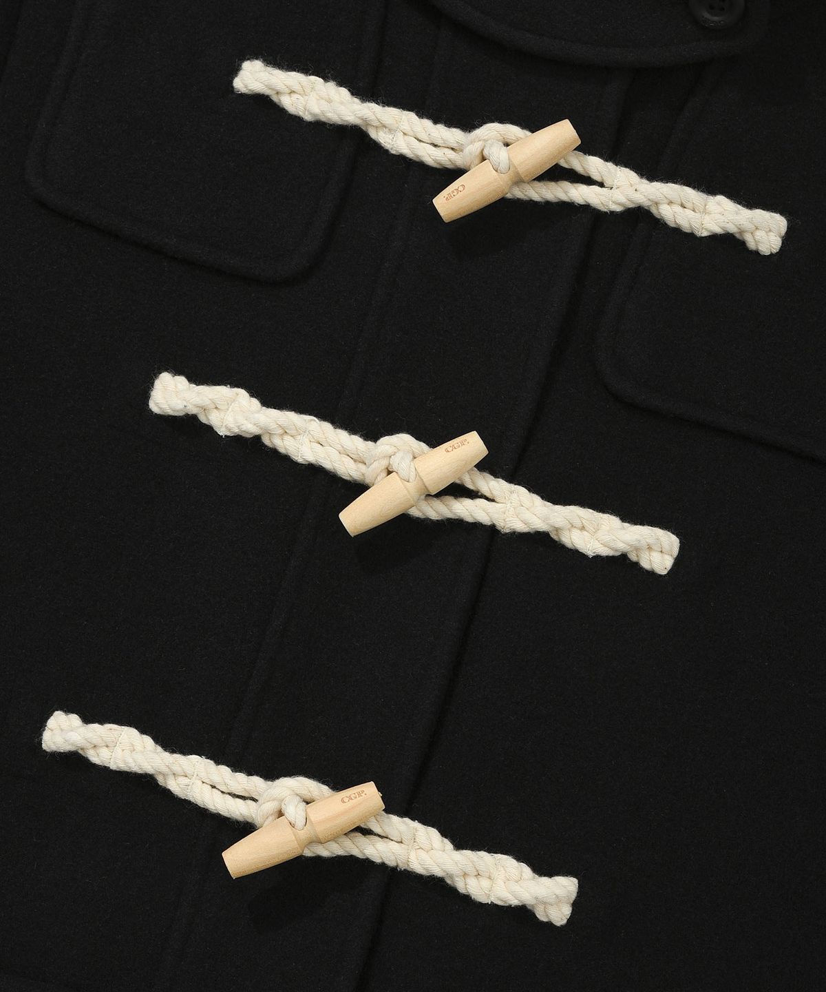 코드그라피(CGP) WOOL 더플 롱 코트_네이비