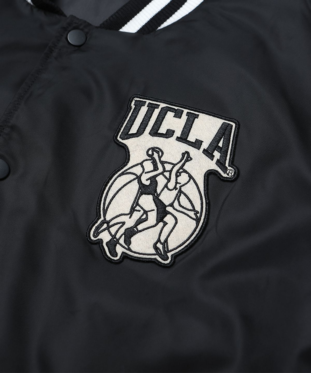 유씨엘에이(UCLA) 남여공용 멀티와펜 바시티 패딩[BLACK](UZAUJ82_39)