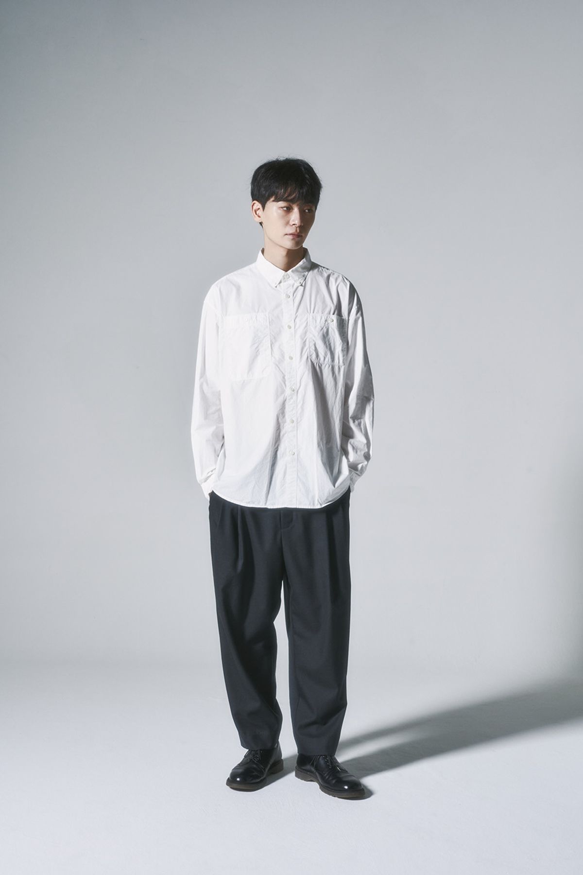 히즈핸더(HISHANDER) CORDURA COMBAT WOOL™ TWO PLEATS TAPERED PANTS